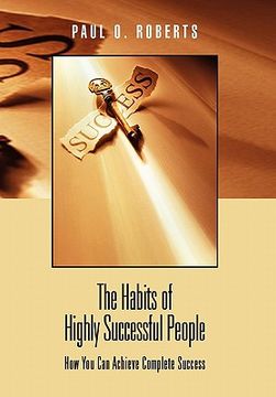 portada the habits of highly successful people (en Inglés)