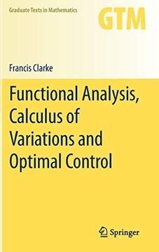 portada Functional Analysis, Calculus of Variations and Optimal Control (Graduate Texts in Mathematics) (in English)