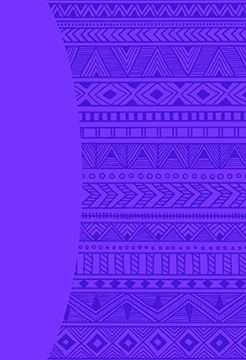 portada Kjv Sword Study Bible Giant Print Mosaic Purple Ultrasoft Indexed 