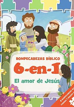 portada 6 En 1 Biblia de Niños Rcb: El Amor de Jesús