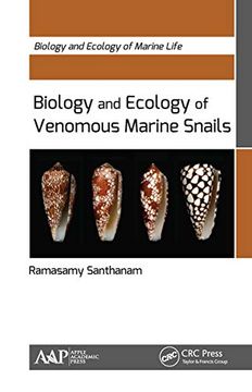 portada Biology and Ecology of Venomous Marine Snails (Biology and Ecology of Marine Life) (en Inglés)
