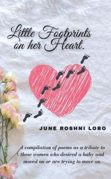 portada Little Footprints On Her Heart (en Inglés)
