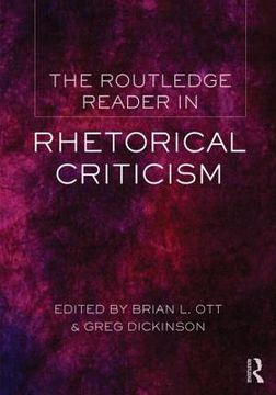 portada the rhetorical criticism reader