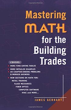 portada Mastering Math for the Building Trades (en Inglés)
