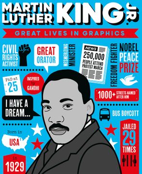 portada Great Lives in Graphics: Martin Luther King (in English)