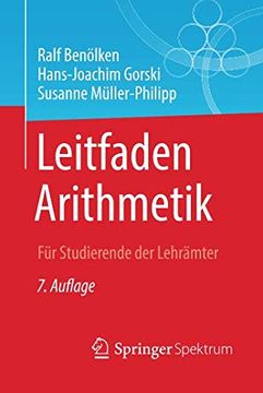 portada Leitfaden Arithmetik: Für Studierende der Lehrämter (en Alemán)
