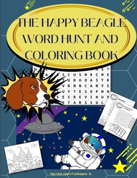 portada The Happy Beagle Word Hunt and Coloring Book (en Inglés)