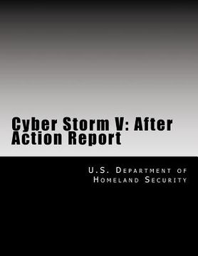 portada Cyber Storm V: After Action Report (en Inglés)