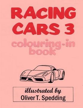 portada Racing Cars 3 colouring-in Book (en Inglés)