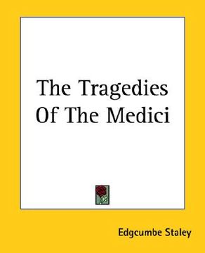 portada the tragedies of the medici (en Inglés)