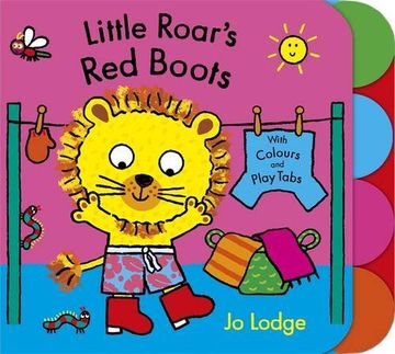 portada Little Roar's Red Boots: Board Book