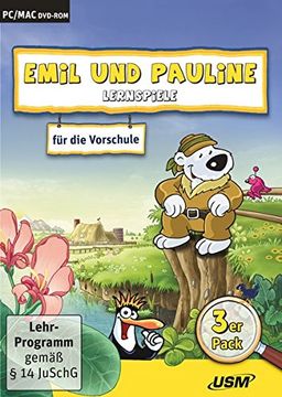 portada Emil und Pauline 3 in 1 Bundle - Lernspiele für die Vorschule (en Alemán)