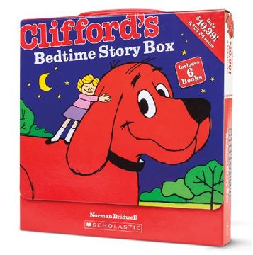 portada Clifford’s Bedtime Story Box (in English)