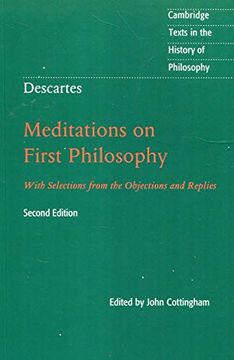 portada Descartes: Meditations on First Philosophy (Cambridge Texts in the History of Philosophy) 