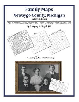 portada Family Maps of Newaygo County, Michigan (en Inglés)