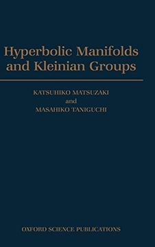 portada Hyperbolic Manifolds and Kleinian Groups (Oxford Mathematical Monographs) (en Inglés)