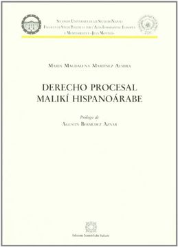 portada derecho procesal maliki hispano arabe (in Spanish)