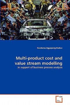 portada multi-product cost and value stream modelling (en Inglés)