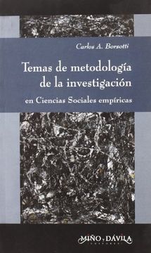 portada Temas de Metodologia de la Investigacion