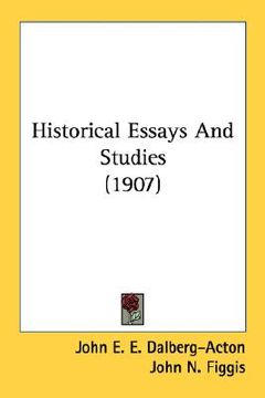 portada historical essays and studies (1907) (en Inglés)
