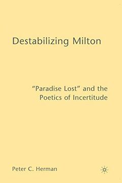 portada Destabilizing Milton (en Inglés)