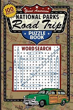 portada Great American National Parks Road Trip Puzzle Book (Great American Puzzle Books) (in English)