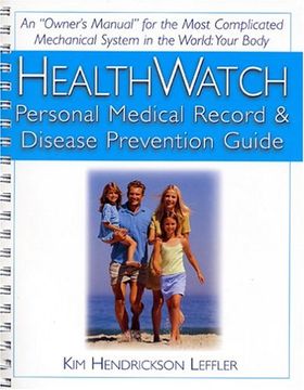 portada Health Watch: Personal Medical Record & Disease Prevention Guide (en Inglés)
