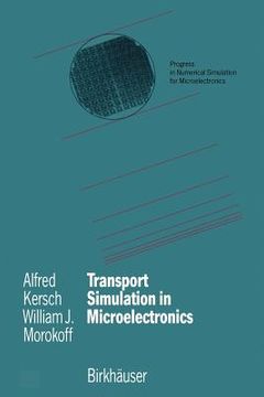 portada transport simulation in microelectronics (en Inglés)