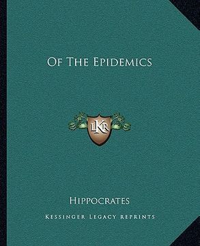 portada of the epidemics (en Inglés)