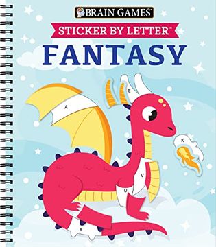 portada Brain Games - Sticker by Letter: Fantasy (in English)