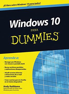 portada Windows 10 Para Dummies