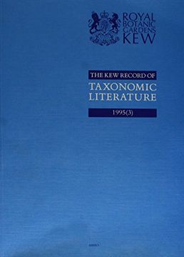 portada Kew Record of Taxonomic Literature Relating to Vascular Plants (The kew Record of Taxonomic Literature Relating to Vascular Plants) (in English)