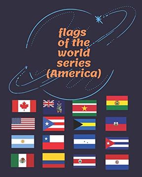 portada Flags of the World Series (Americas): Adult Coloring Book (en Inglés)