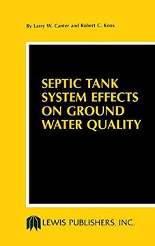 portada Septic Tank System Effects on Ground Water Quality (en Inglés)
