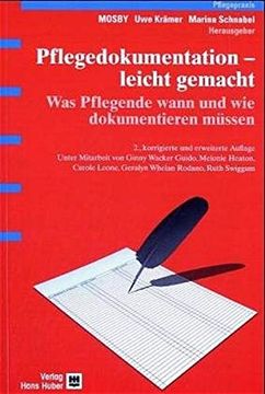 portada Pflegedokumentation - Leicht Gemacht (en Alemán)