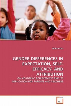 portada gender differences in expectation, self-efficacy, and attribution (in English)