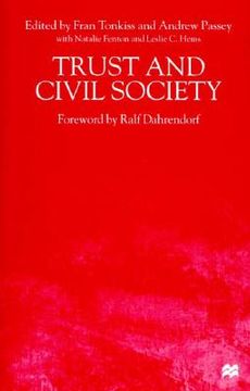 portada trust and civil society (en Inglés)