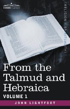 portada from the talmud and hebraica, volume 1 (en Inglés)