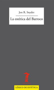 portada La Estética del Barroco (la Balsa de la Medusa) (in Spanish)