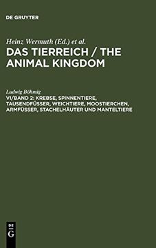 portada Krebse, Spinnentiere, Tausendfüßer, Weichtiere, Moostierchen, Armfüßer, Stachelhäuter und Manteltiere (in German)