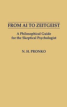 portada From ai to Zeitgeist: A Philosophical Guide for the Skeptical Psychologist (en Inglés)