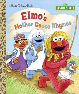 portada Elmo's Mother Goose Rhymes (Sesame Street) (Little Golden Book) (en Inglés)