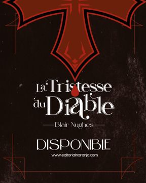 portada Tristesse du diable (in Spanish)