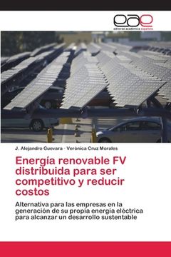 portada Energía Renovable fv Distribuida Para ser Competitivo y Reducir Costos