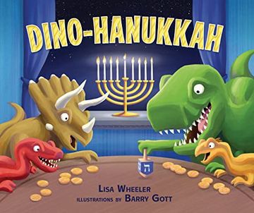 portada Dino-Hanukkah (Dino-Holidays) (en Inglés)