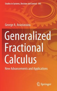 portada Generalized Fractional Calculus: New Advancements and Applications (in English)