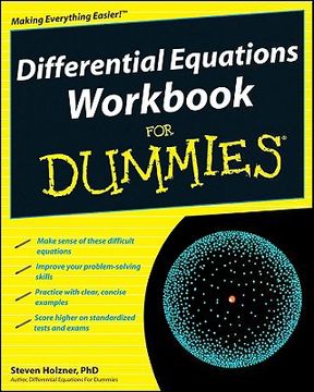 portada Differential Equations Workbook For Dummies (en Inglés)