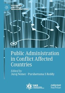 portada Public Administration in Conflict Affected Countries (en Inglés)