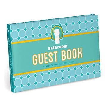 portada Knock Knock Bathroom Guestbook (en Inglés)