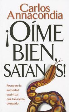 portada oime bien satanas! = listen to me satan! (en Inglés)